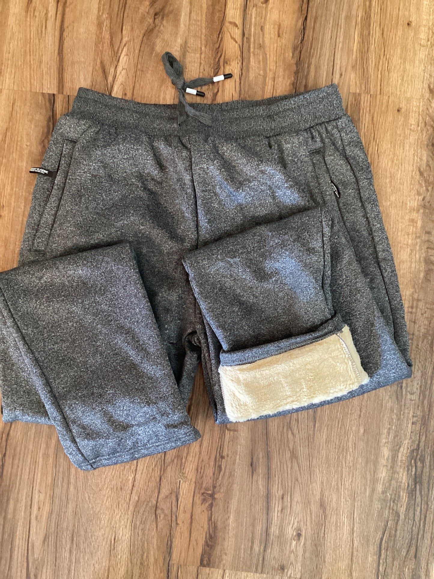 Hb Cargo Pants with Belt / Fleece Lined Joggers