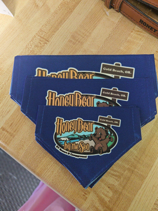 Honey Bear Logo Dog Bandana