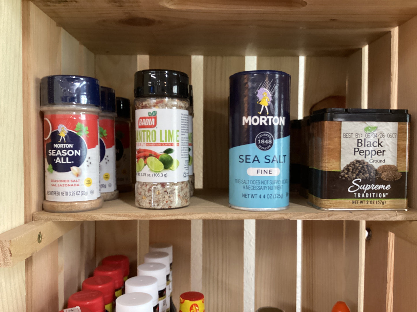 HB Condiments & Cooking (Shelf 1)