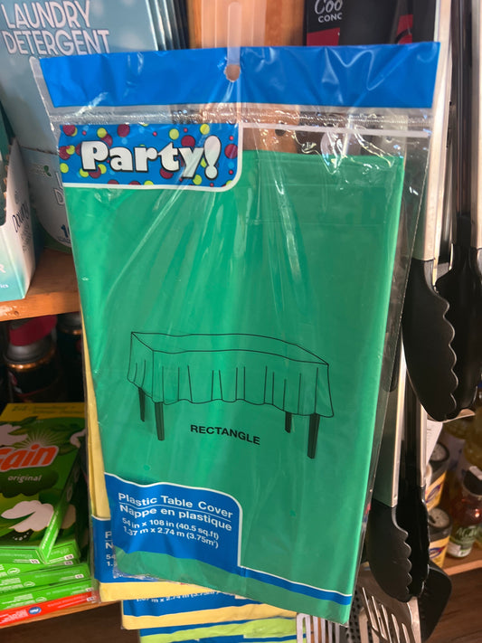 HB Plastic Party Table Cover