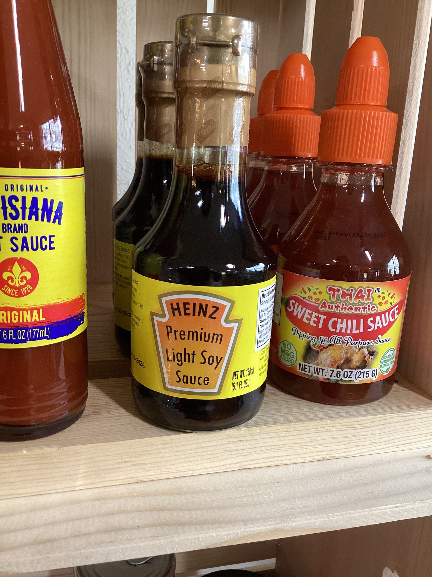 HB Condiments & Cooking (Shelf 1)