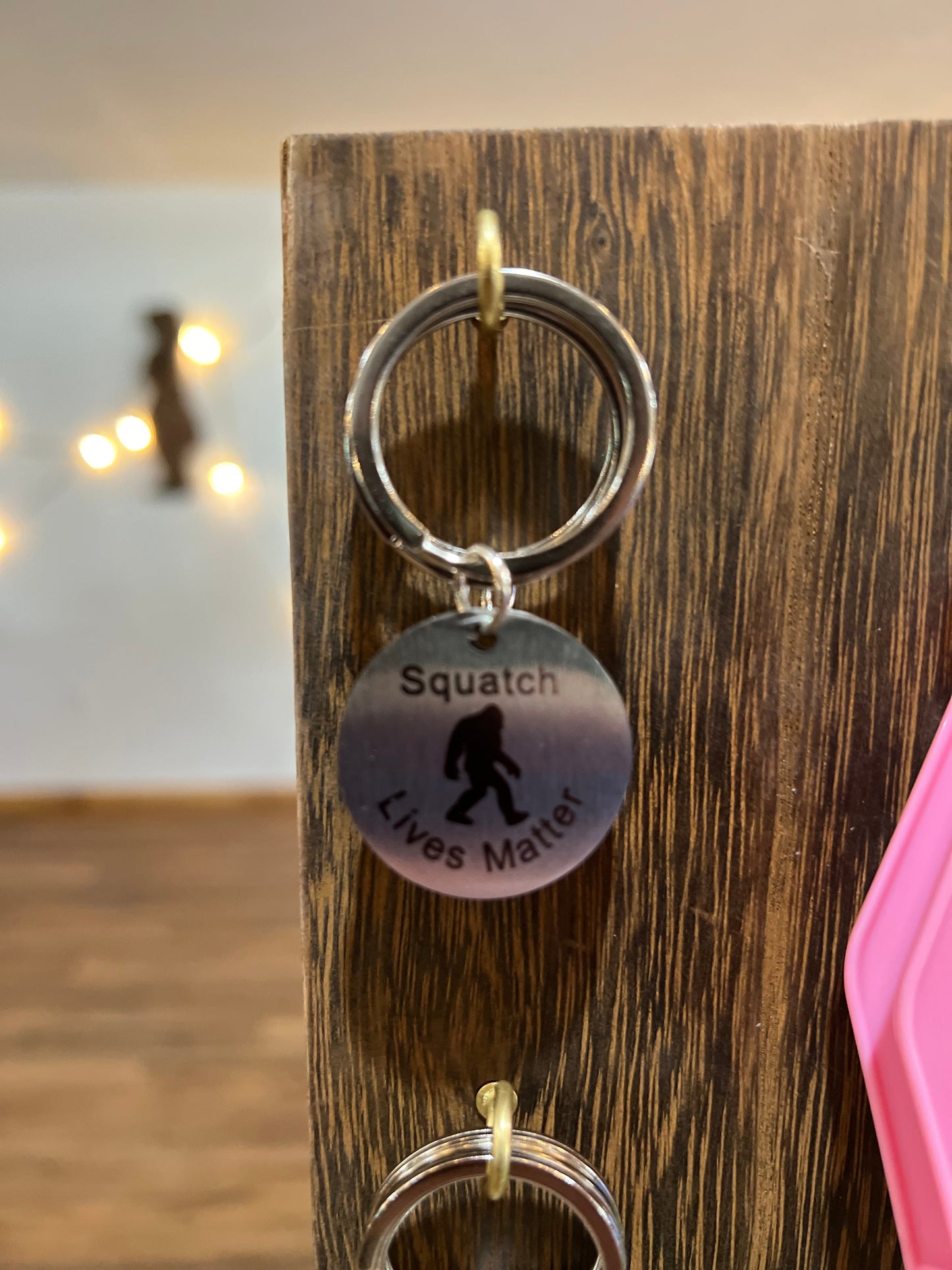 Squatch Lives Matter Keychain