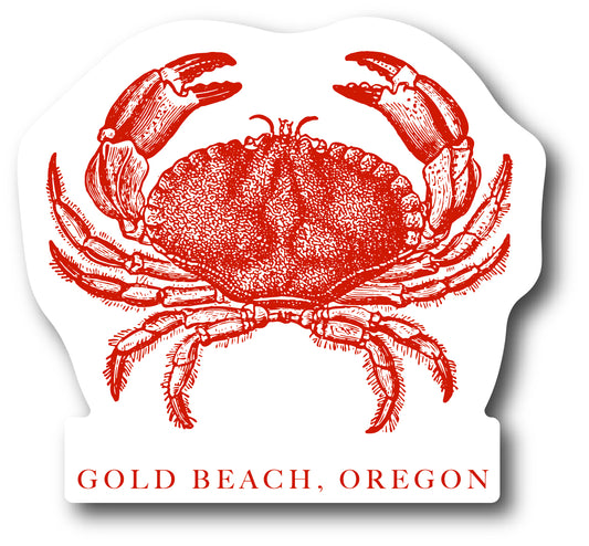 Dungeness Crab Sticker