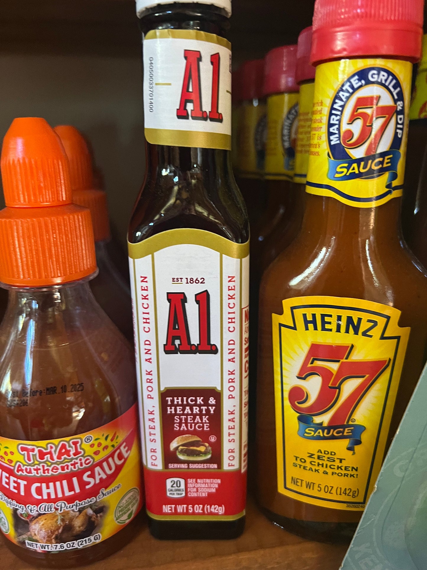 HB Condiments & Cooking (Shelf 1)