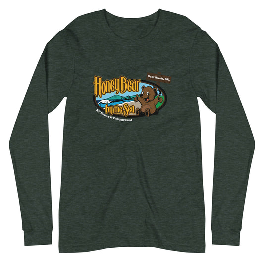 Honey Bear By the Sea Logo Unisex Long Sleeve Tee